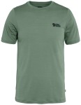Fjallraven Abisko Wool Logo SS, kolor: 614 - Patina Green, 1