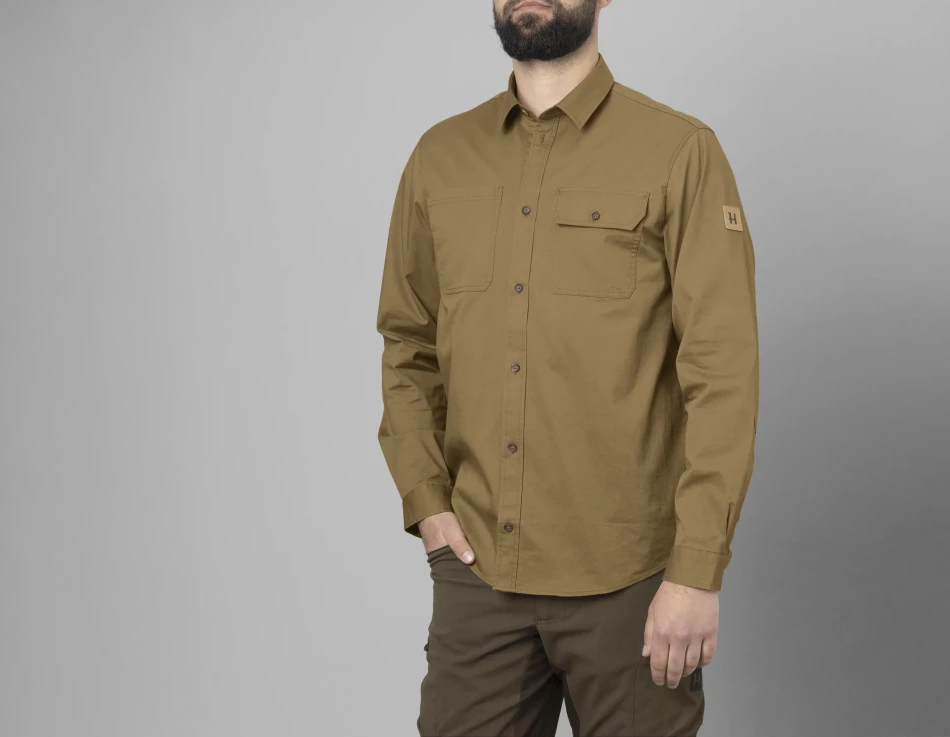 Trym L/S Skjorte, kolor: Antique Sand