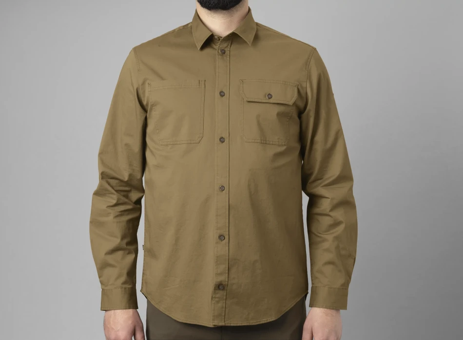 Trym L/S Skjorte, kolor: Antique Sand