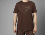 Harkila Graphic T-shirt 2-Pack, kolor:  Willow Green/Burgundy