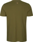 Harkila Logo T-Shirt, kolor: Antique Sand/Dark Olive