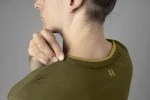 Harkila Logo T-Shirt, kolor: Antique Sand/Dark Olive