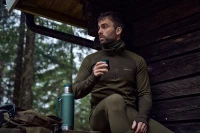 Base Warm Zip Neck