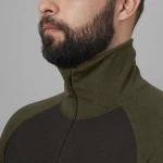 Base Warm Zip Neck