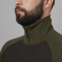 Base Warm Zip Neck