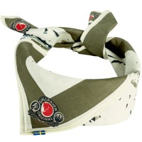 Fjallraven Swedish Classic Map Scarf, kolor: 620 - Green