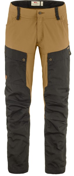 Keb Trousers Long, kolor: 030-232 - Dark Grey-Buckwheat Brown