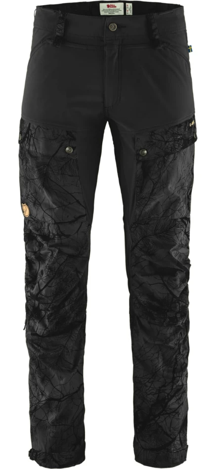 Keb Trousers Long, kolor: 559-550 - Black-Camo Black