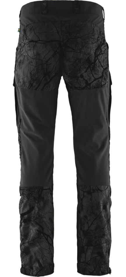 Keb Trousers Long, kolor: 559-550 - Black-Camo Black
