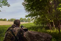 Deer Stalker Camo Fleece Hoodie