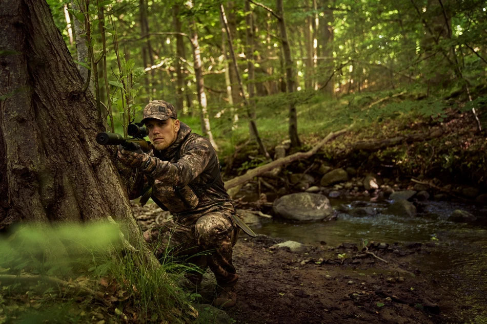 Deer Stalker Camo Fleece Hoodie