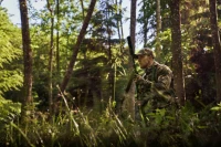 Deer Stalker Camo Fleece Hoodie