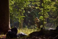 Deer Stalker Camo Fleece Hoodie