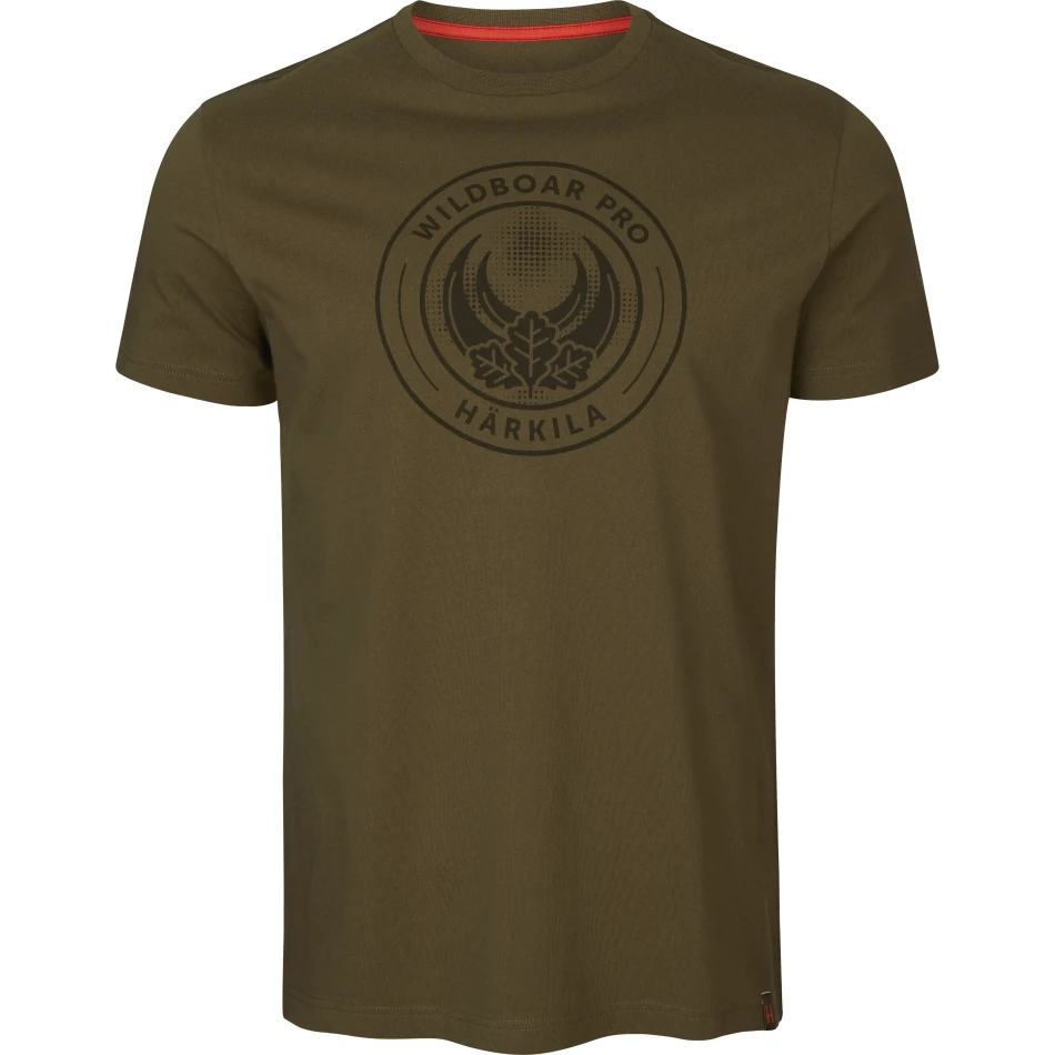 Wildboar Pro S/S T-shirt 2-pack, kolor: Light Willow Green/Demitasse Brown
