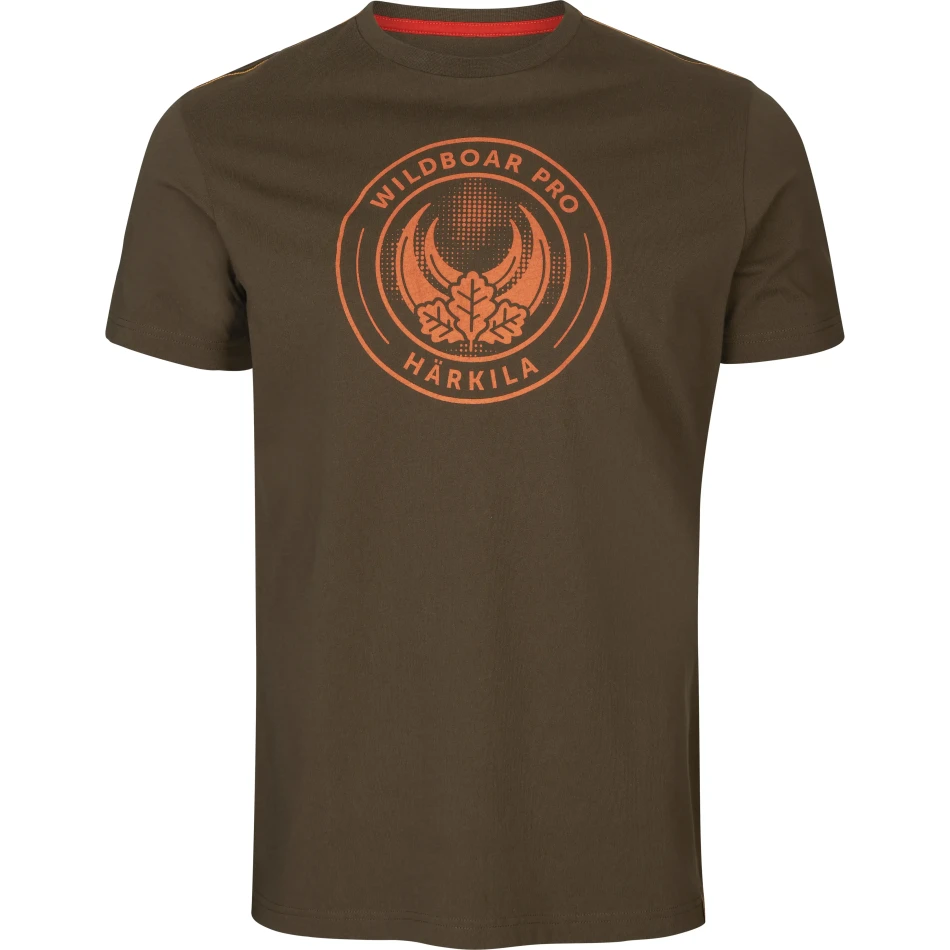 Wildboar Pro S/S T-shirt 2-pack, kolor: Light Willow Green/Demitasse Brown