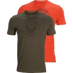 Wildboar Pro S/S T-shirt 2-pack, kolor: Willow Green/Orange