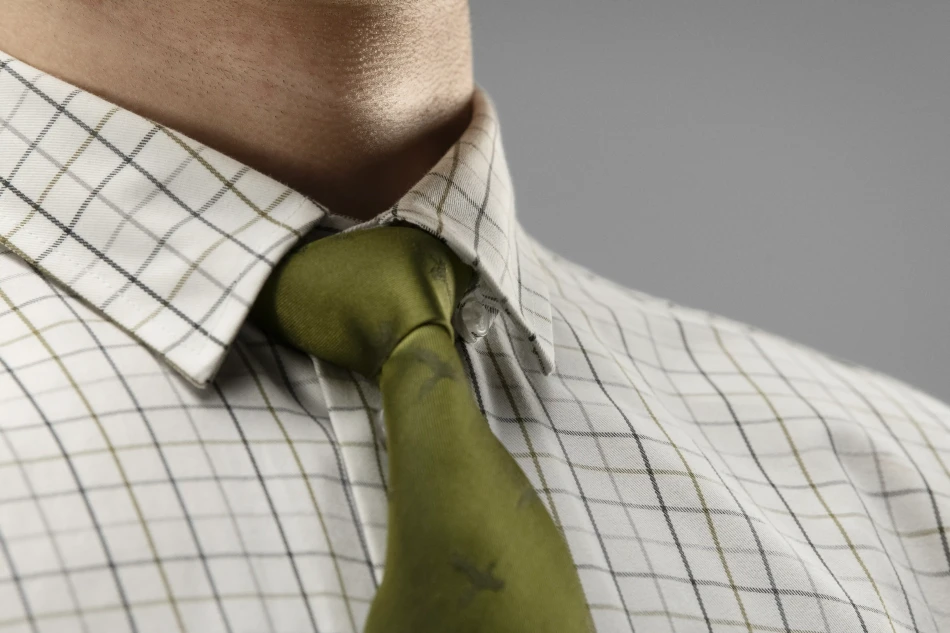 Retrieve Shirt, kolor: Dark Olive Check