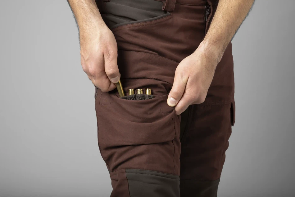Scandinavian Trousers, kolor: Bloodstone Red/Shadow Brown