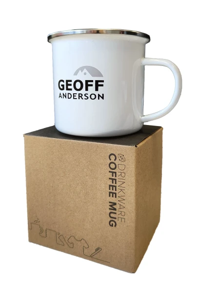 Geoff Anderson Mug, kolor: biały
