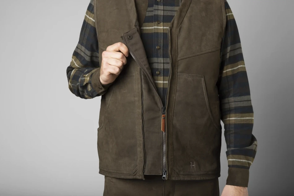 Pro Hunter Leather Waistcoat