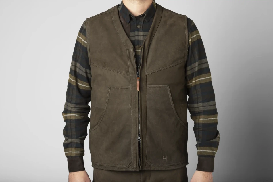 Pro Hunter Leather Waistcoat