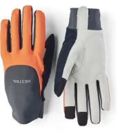 Hestra Sprint Long 5-finger, kolor: 510370 - Orange / Dark Grey