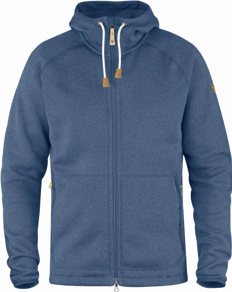 Ovik Fleece Hoodie, kolor: 519 - Blue Ridge