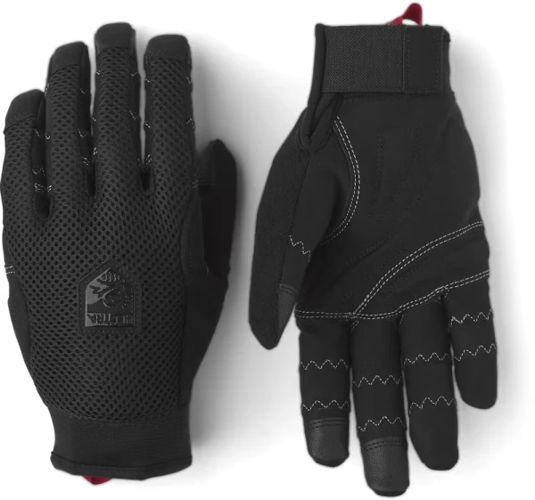 Ergo Grip Enduro 5-finger, kolor: 100 - Black - 1