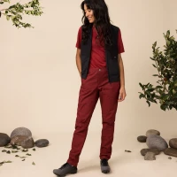 Fjallraven S/F Rider's Hybrid Trousers, kolor: 347 - Bordeaux Red - 3
