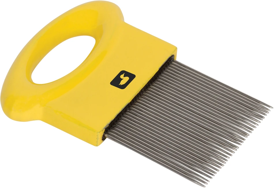 Ergo Underfur Comb, kolor: yellow