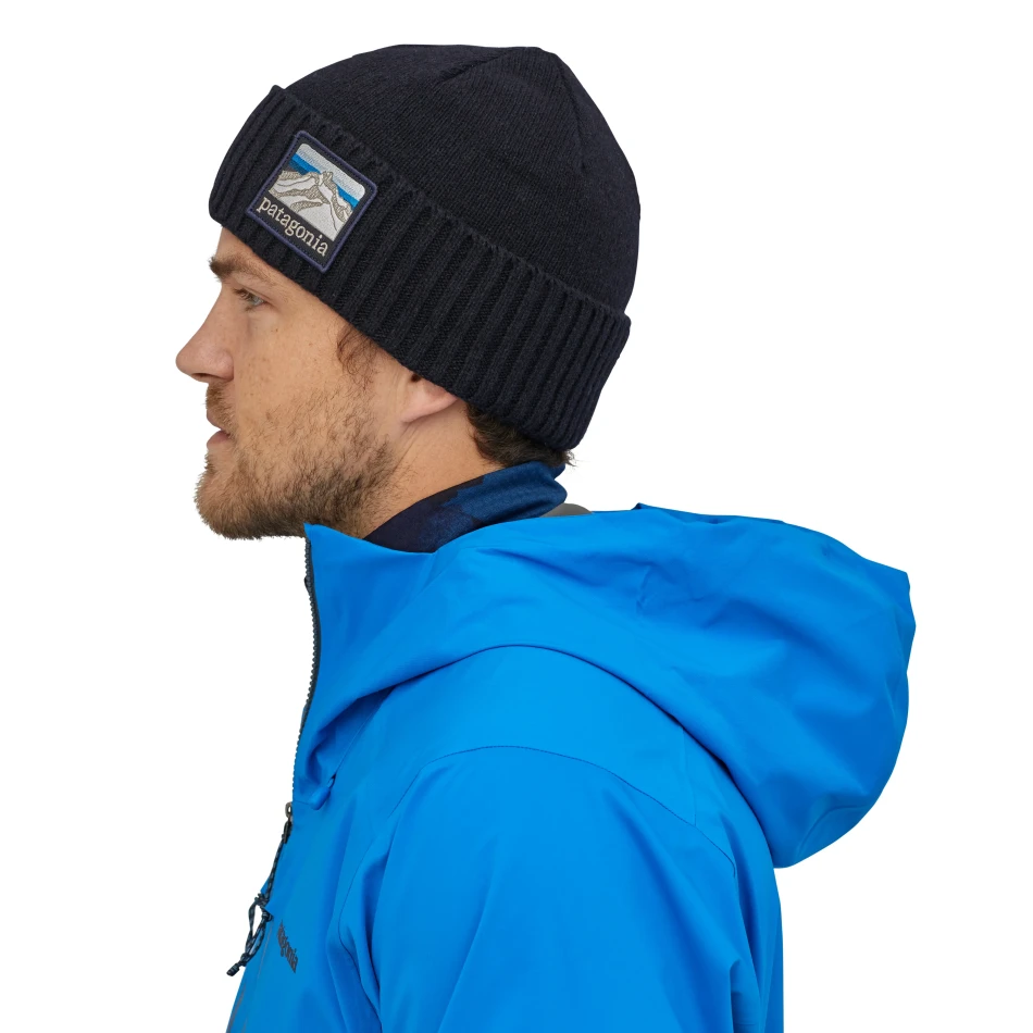 Brodeo Beanie, kolor: Line Logo Ridge: Classic Navy