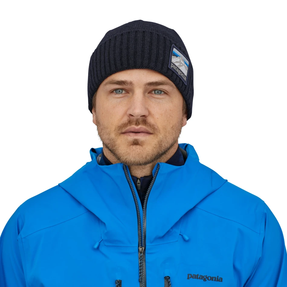Brodeo Beanie, kolor: Line Logo Ridge: Classic Navy