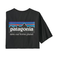 Men's P-6 Mission Organic T-Shirt: kolor: Ink Black