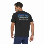 Men's P-6 Mission Organic T-Shirt: kolor: Ink Black