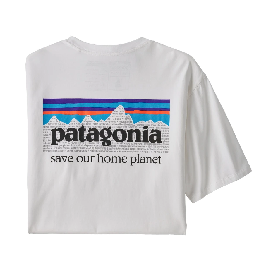 Men's P-6 Mission Organic T-Shirt: kolor: White