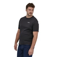 Men's P-6 Mission Organic T-Shirt: kolor: Ink Black