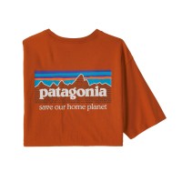 Men's P-6 Mission Organic T-Shirt: kolor: Sandhill Rust