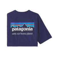 Men's P-6 Mission Organic T-Shirt: kolor: Sound Blue