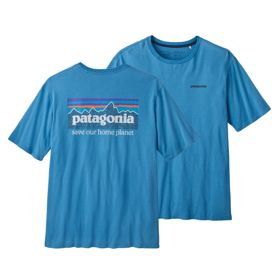 Men's P-6 Mission Organic T-Shirt: kolor: Anacapa Blue