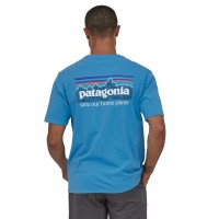 Men's P-6 Mission Organic T-Shirt: kolor: Anacapa Blue