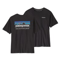 Men's P-6 Mission Organic T-Shirt: kolor: Ink Black