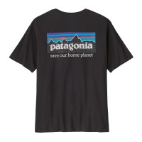 Men's P-6 Mission Organic T-Shirt: kolor: Ink Black