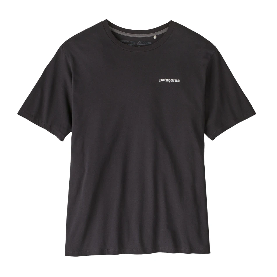 Men's P-6 Mission Organic T-Shirt: kolor: Ink Black