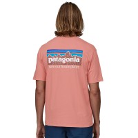 Men's P-6 Mission Organic T-Shirt: kolor: Sunfade Pink
