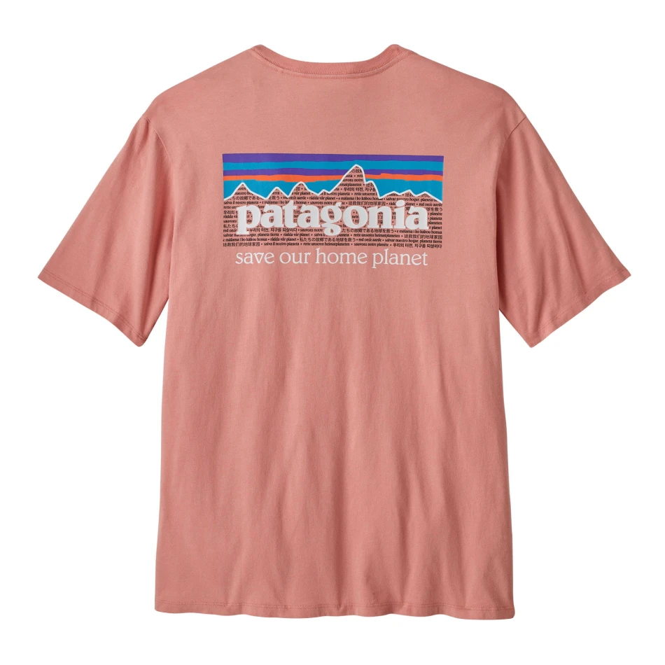 Men's P-6 Mission Organic T-Shirt: kolor: Sunfade Pink