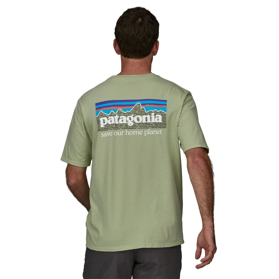 Men's P-6 Mission Organic T-Shirt: kolor: Salvia Green