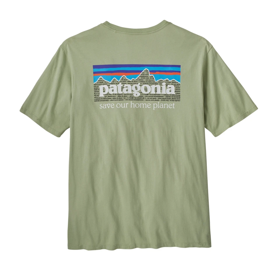 Men's P-6 Mission Organic T-Shirt: kolor: Salvia Green