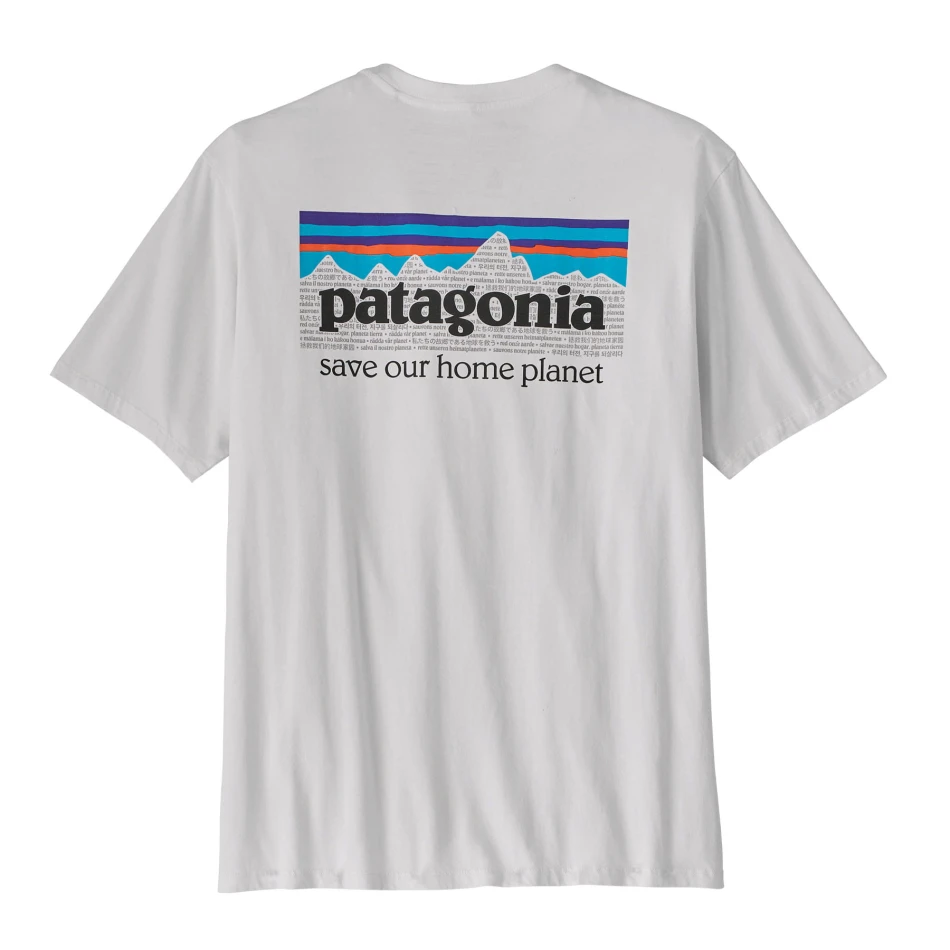 Men's P-6 Mission Organic T-Shirt: kolor: White