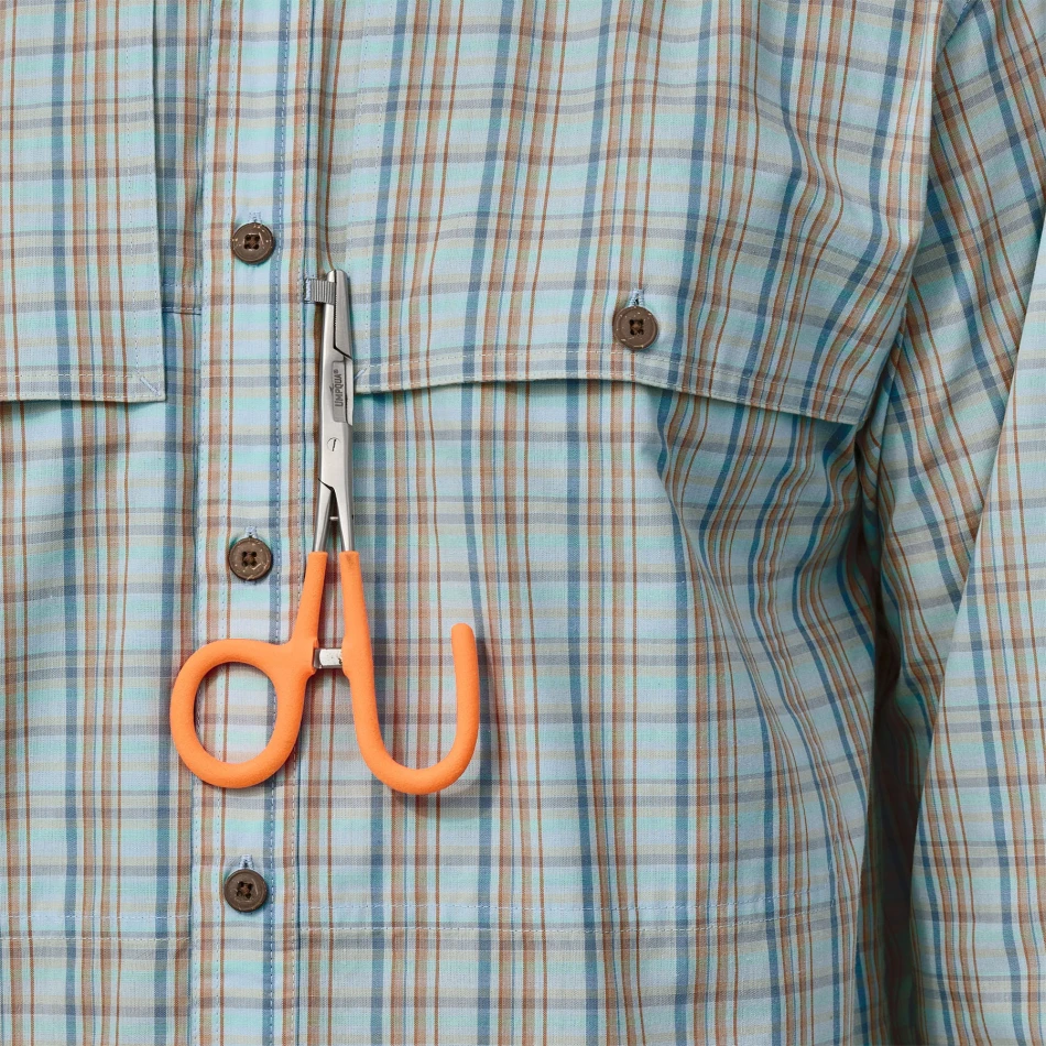 Island Hopper Shirt, kolor: Down River: Steam Blue