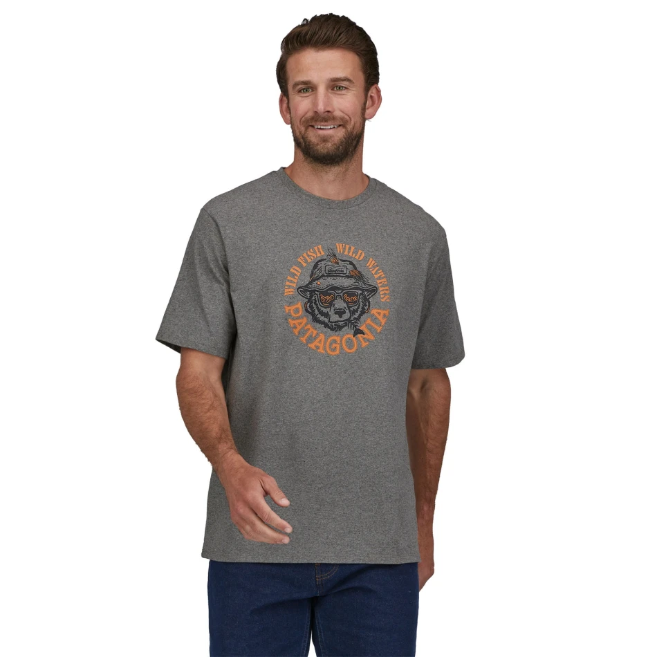 Men's Take a Stand Responsibili-Tee, kolor: Gravel Heather